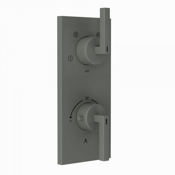 Wall Mounted 3-Function Thermostatic Shower System with Rough-In Valve  RB1105