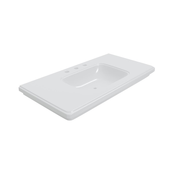 Wall Hung Console Basin With Three Tap Hole