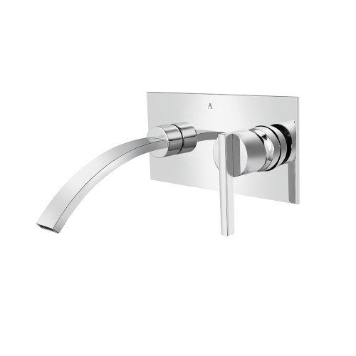 Single Lever in-wall Basin Mixer