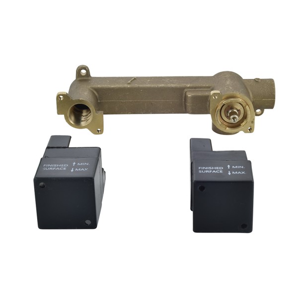 In-wall Body of Built-in Manual Valve for Wall Mounted Basin Mixer